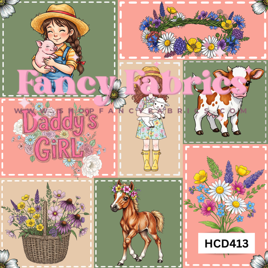 HCD413 | PREORDER | Fabric By The Yard