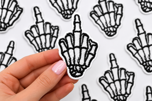 Bad Skelly | Iron On Patch