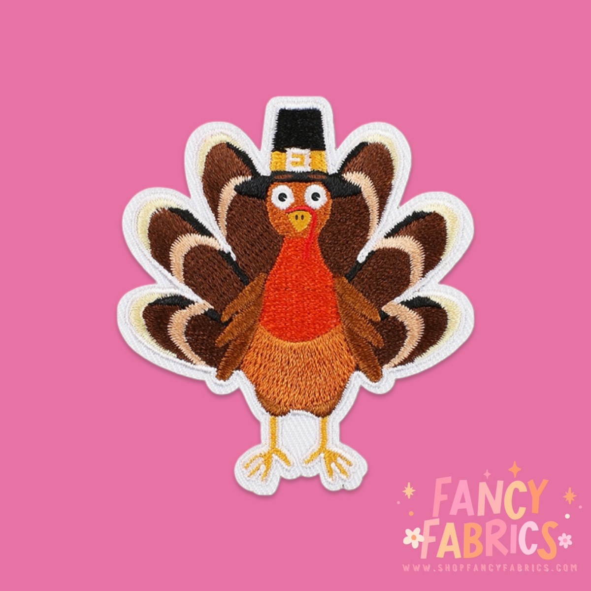 Pilgrim Turkey | Iron On Patch