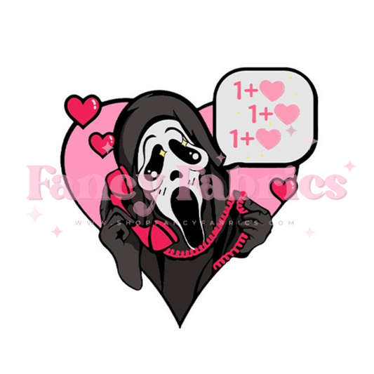 Scream Hearts | Adult Size | DTF Transfer | Ready To Ship