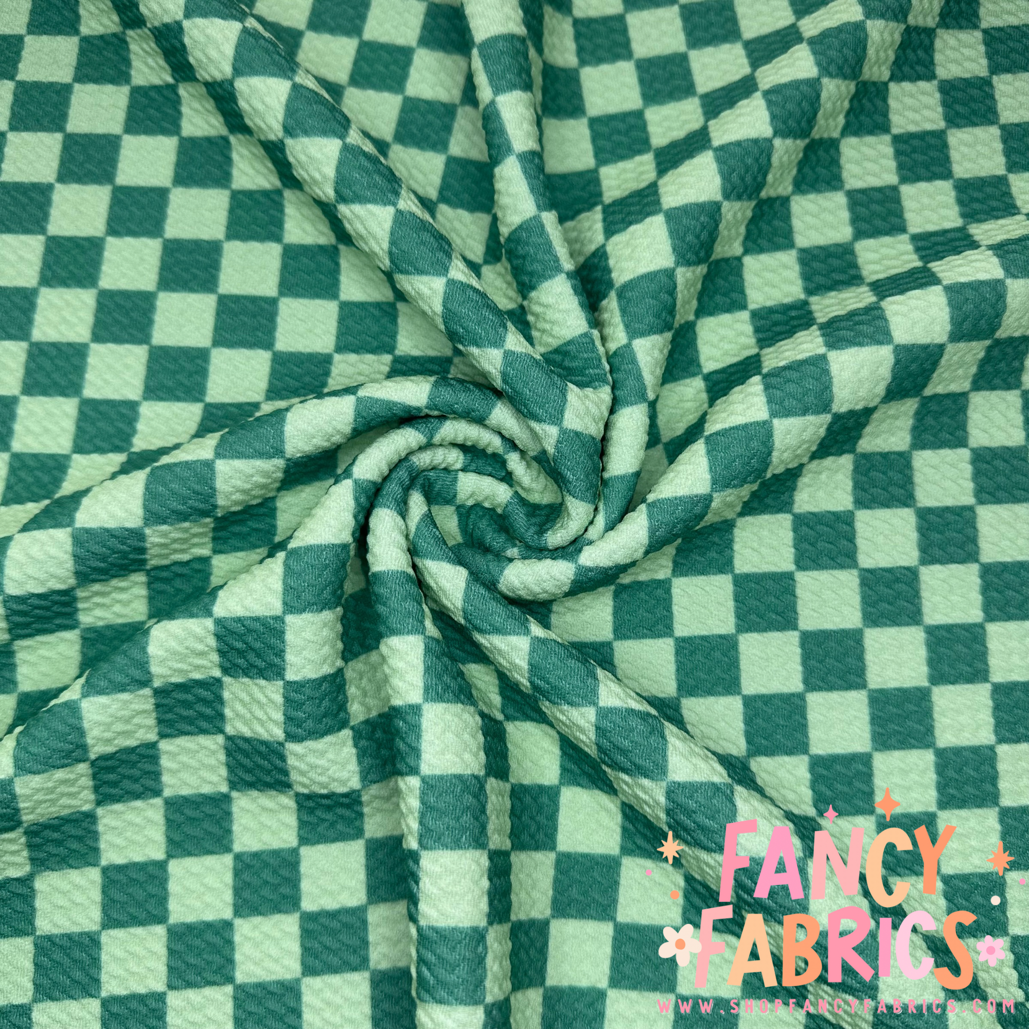 Green Checkers | 4x4 Scaling | Bullet | Ready To Ship