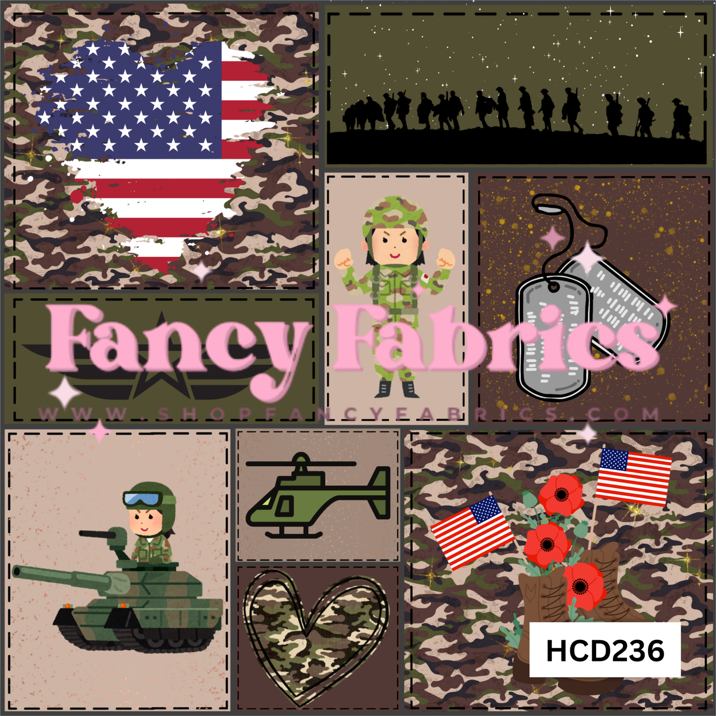 HCD236 | PREORDER | Fabric By The Yard