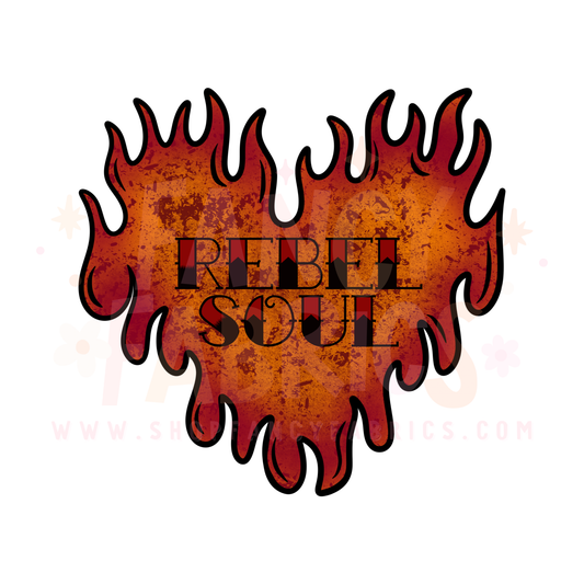 Rebel Soul | Child Size | DTF Transfer