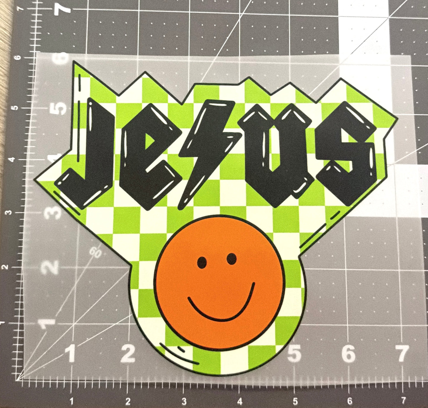 Jesus Bolts  | Child Size | DTF Transfer