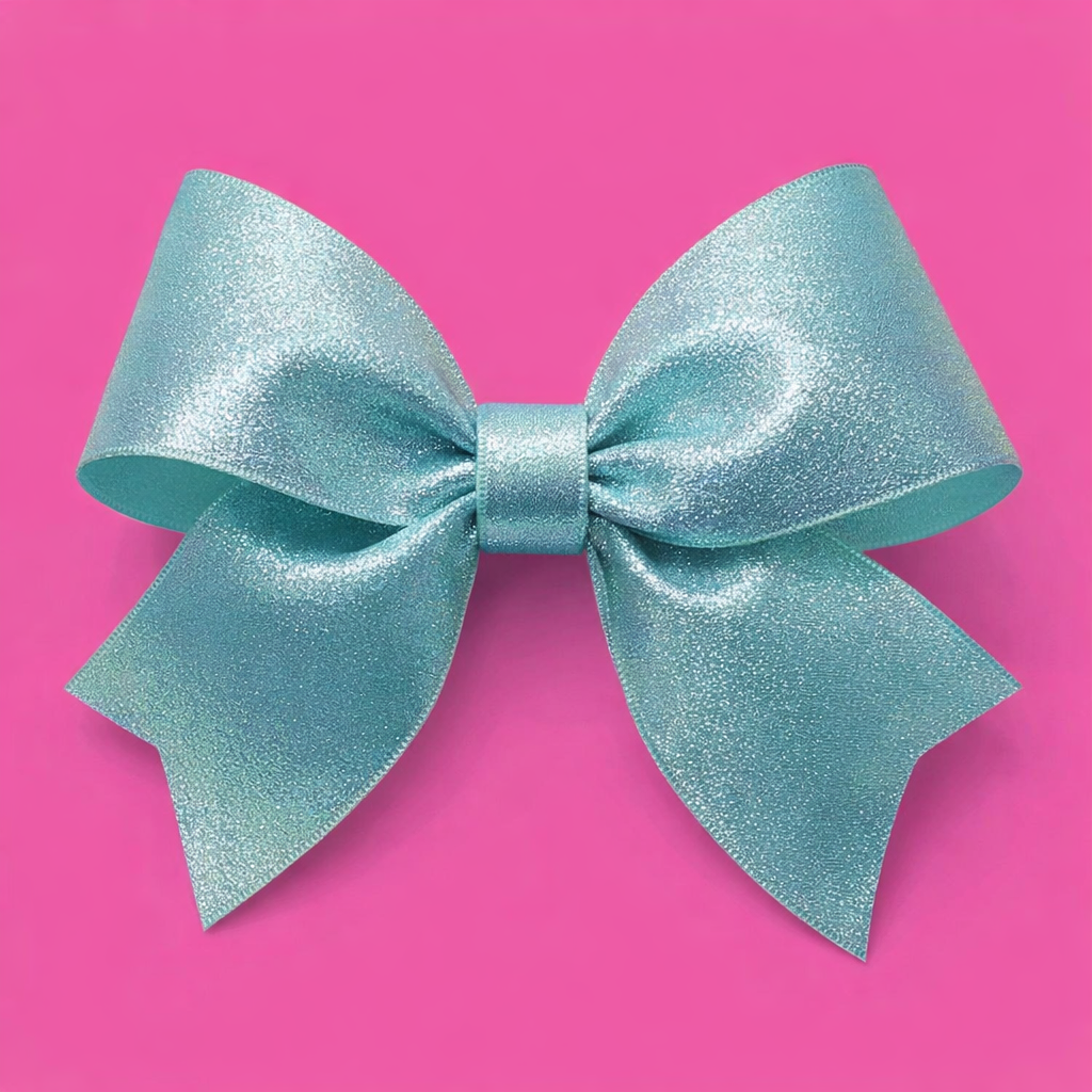 Blue | 3" Single Sided | Holographic Ribbon | Ready To Ship