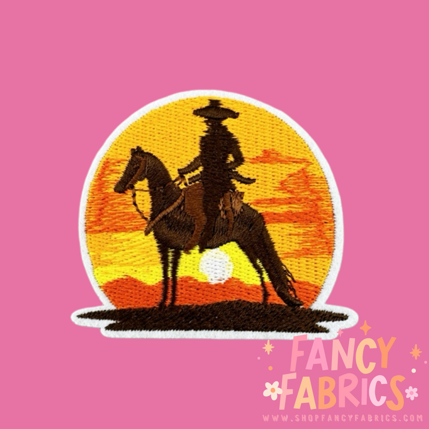 Desert Cowboy | Iron On Patch