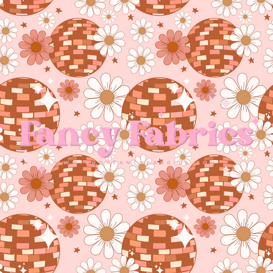 Disco Floral | PREORDER | By The Yard