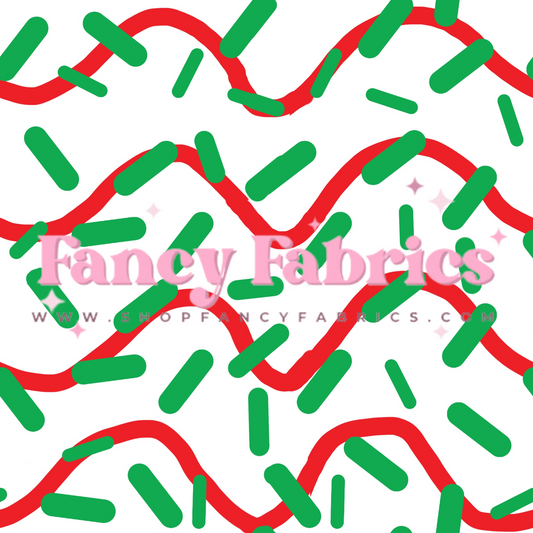 Creative Graphics | Christmas Cake Sprinkles | PREORDER | By The Yard