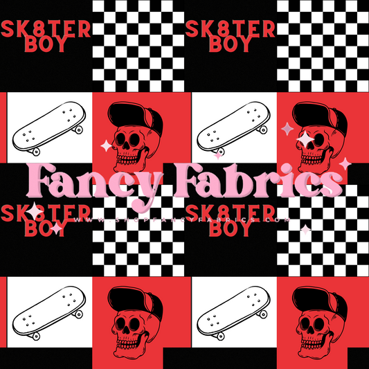 Skater Boy Checkers | PREORDER | By The Yard