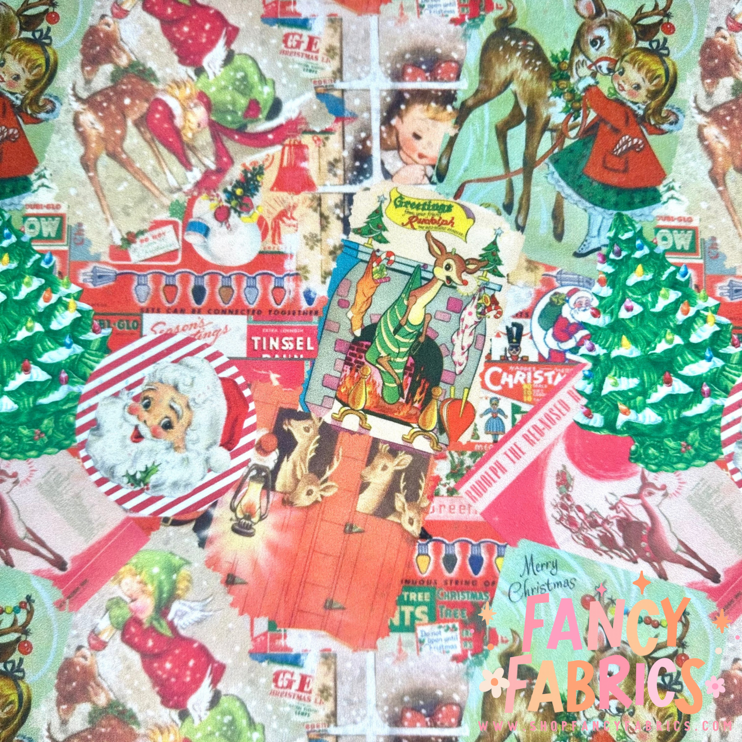 Vintage Christmas | 8x8 Scaling | DBP | Ready To Ship