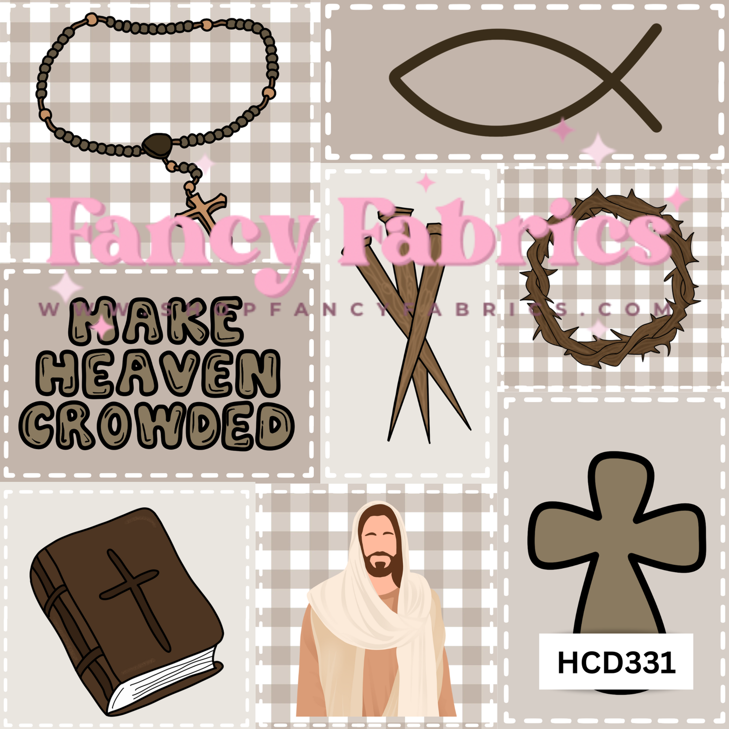HCD331 | PREORDER | Fabric By The Yard