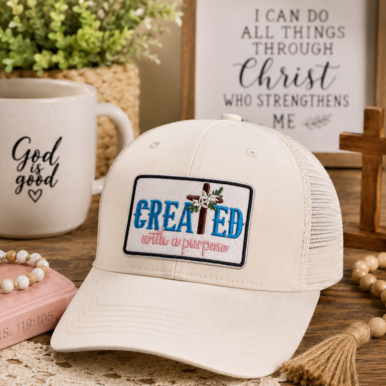 Created With A Purpose | Iron On Patch