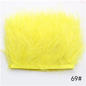 Yellow | Feather Fringe | By The Yard