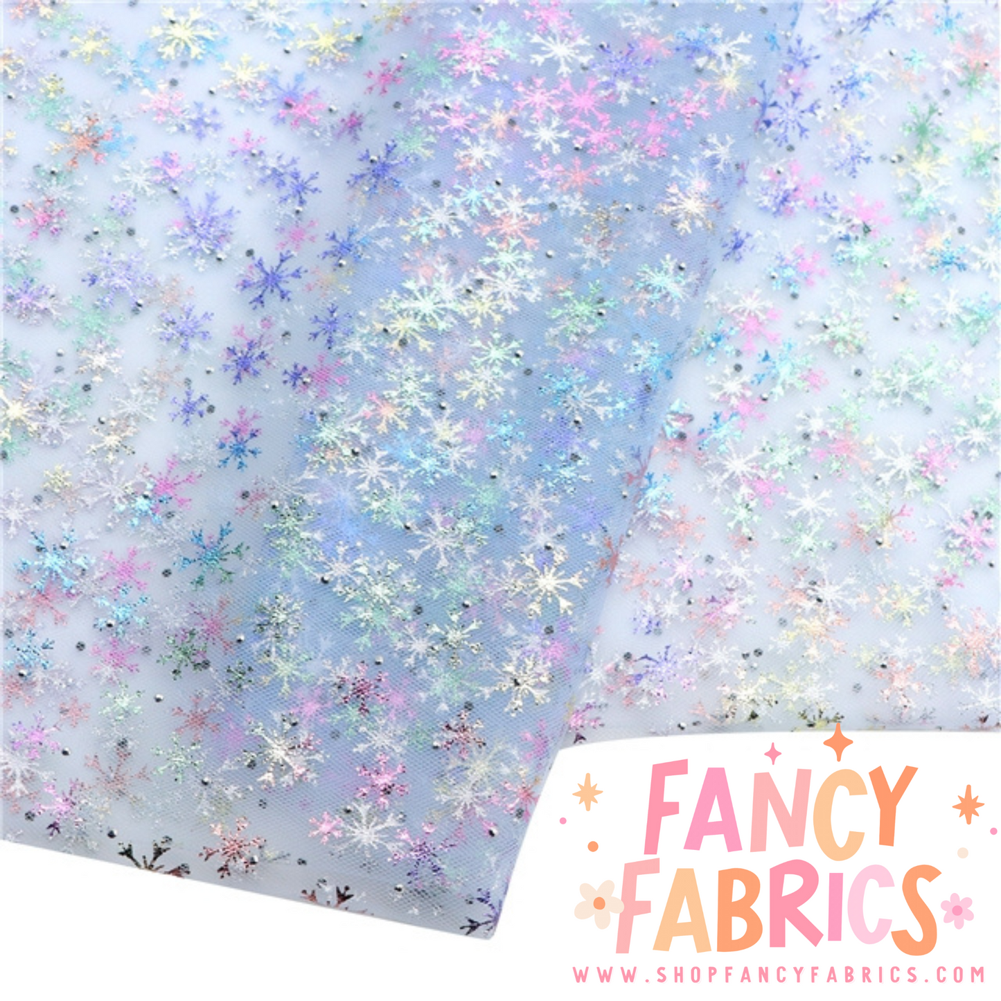 Tiny Holo Snowflakes (Rhinestones) | Mesh