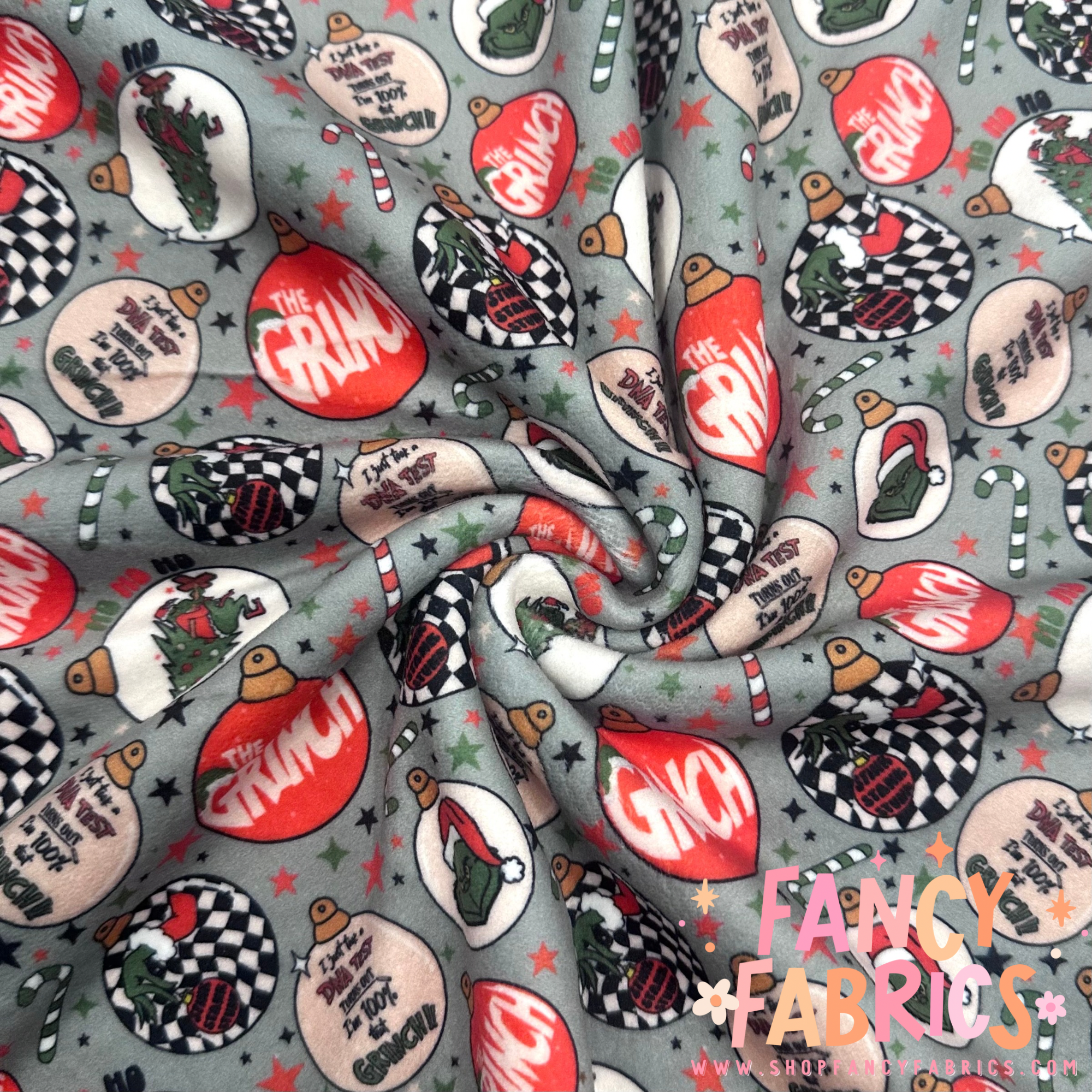 Green Guy Ornaments | Single Sided Minky | Ready To Ship