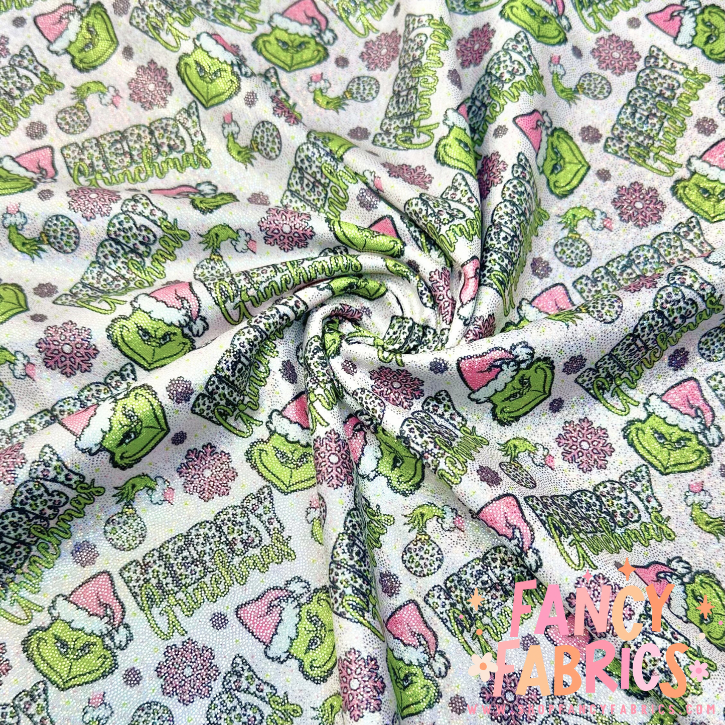 Merry Grinchmas | 3x3 Scaling | Printed Holographic | Ready To Ship