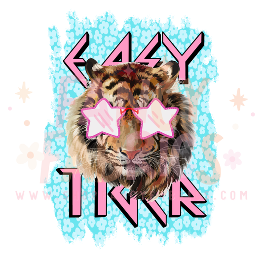 Easy Tiger | Toddler Size | DTF Transfer