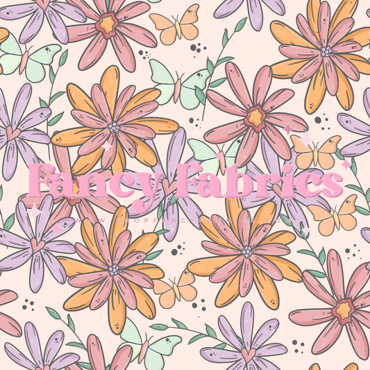Bright Floral | PREORDER | By The Yard