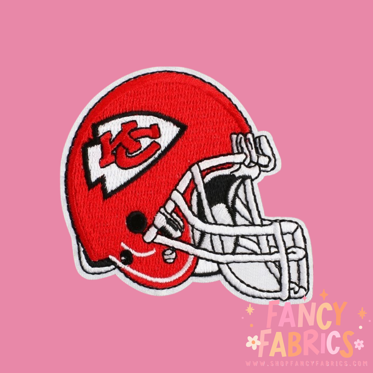 KC Helmet | Iron On Patch