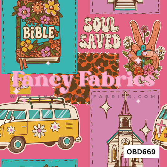 OBD669 |  PREORDER | Fabric By The Yard