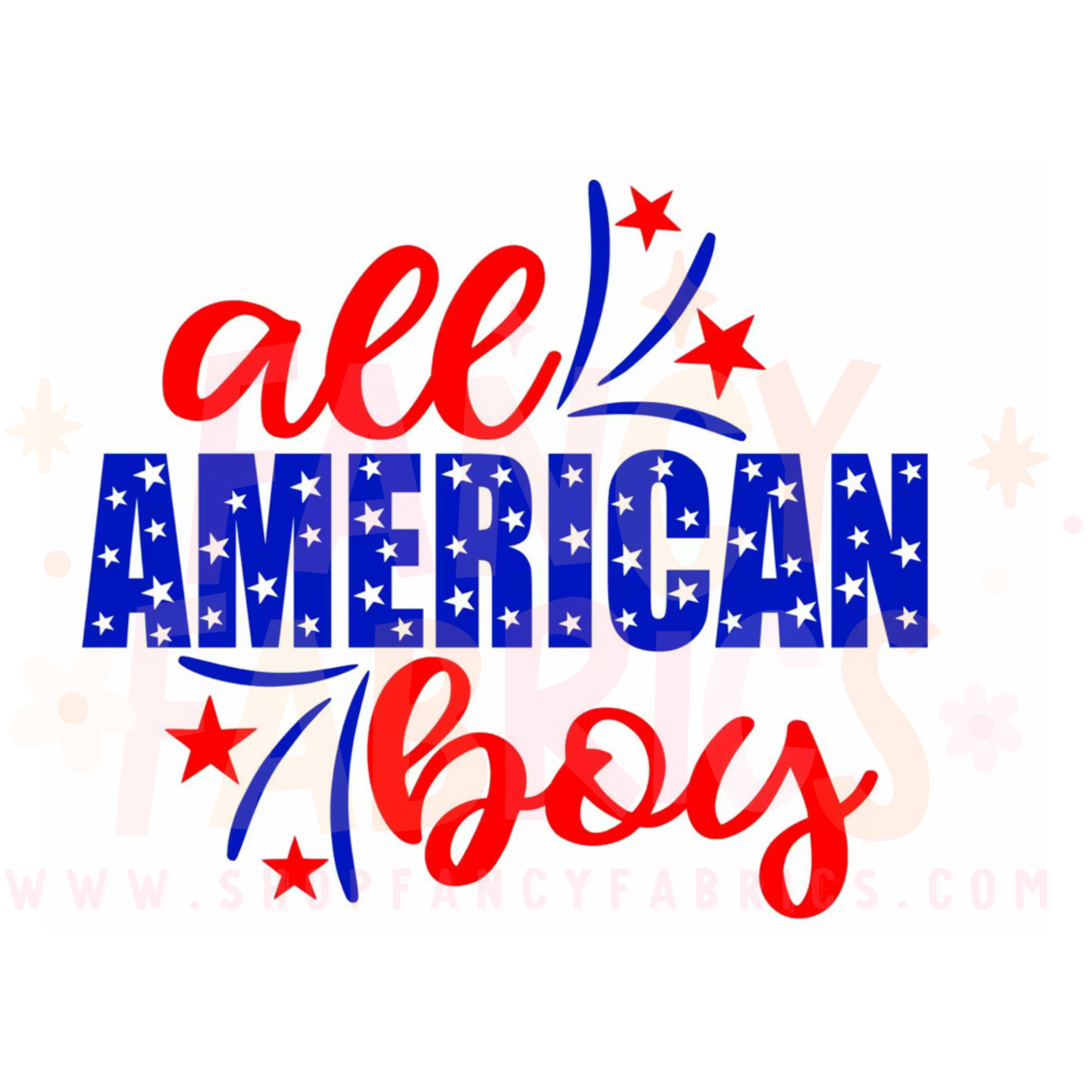 All American Boy | Child Size | DTF Transfer