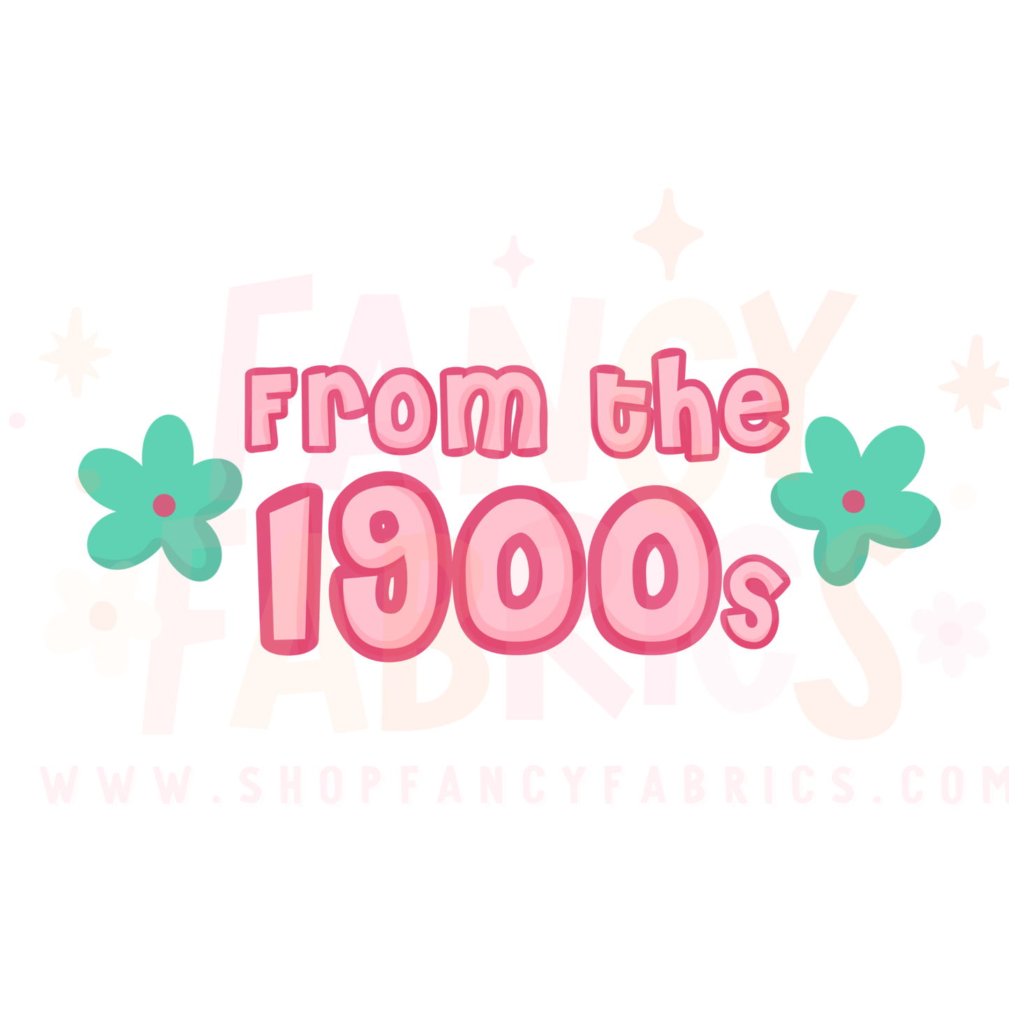 From The 1900s | Adult Size | DTF Transfer | Ready To Ship