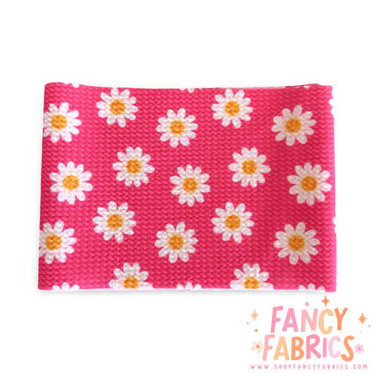 Smiley Daisies | 5" x WOF | Bullet Strip | Ready To Ship
