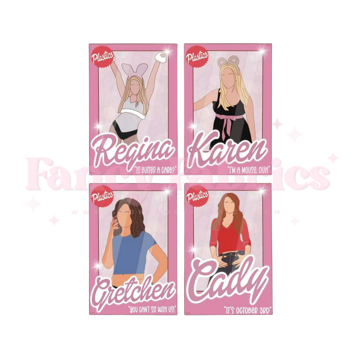 Mean Dolls | Adult Size | DTF Transfer | Ready To Ship