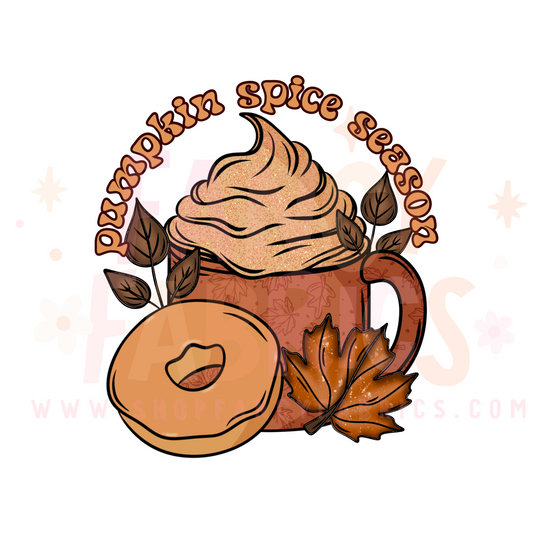 Pumpkin Spice Season | Child Size | DTF Transfer