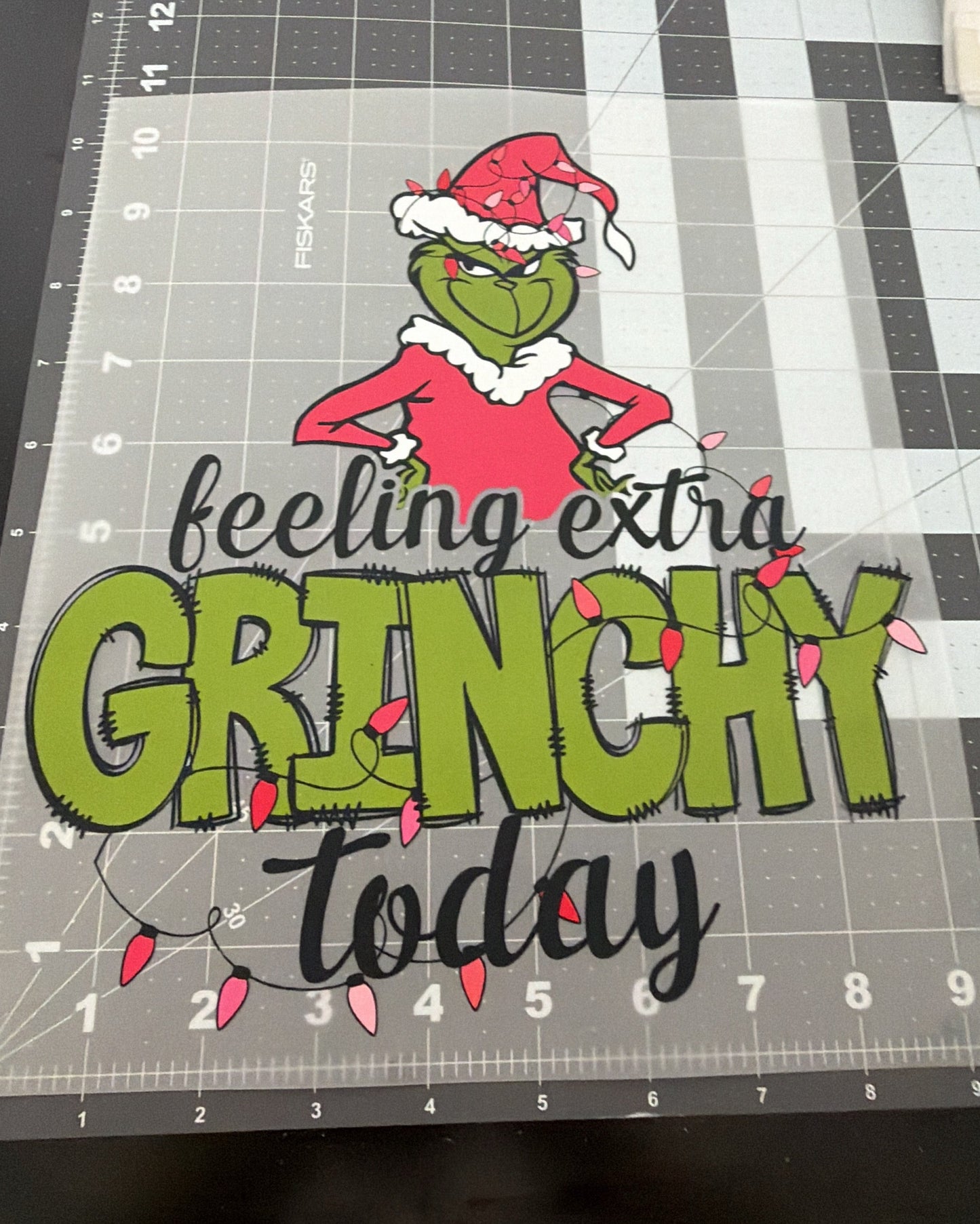 Extra Grinchy | Adult Size | DTF Transfer | Ready To Ship