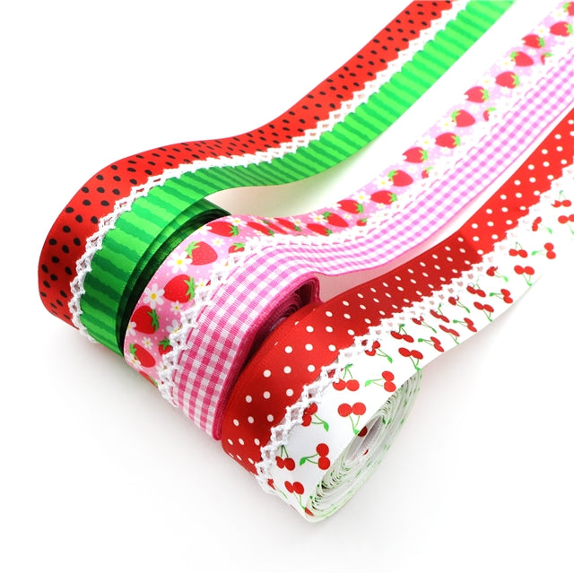 Strawberry Satin Ribbon | 1.25" Center Hook Ribbon | Ready To Ship