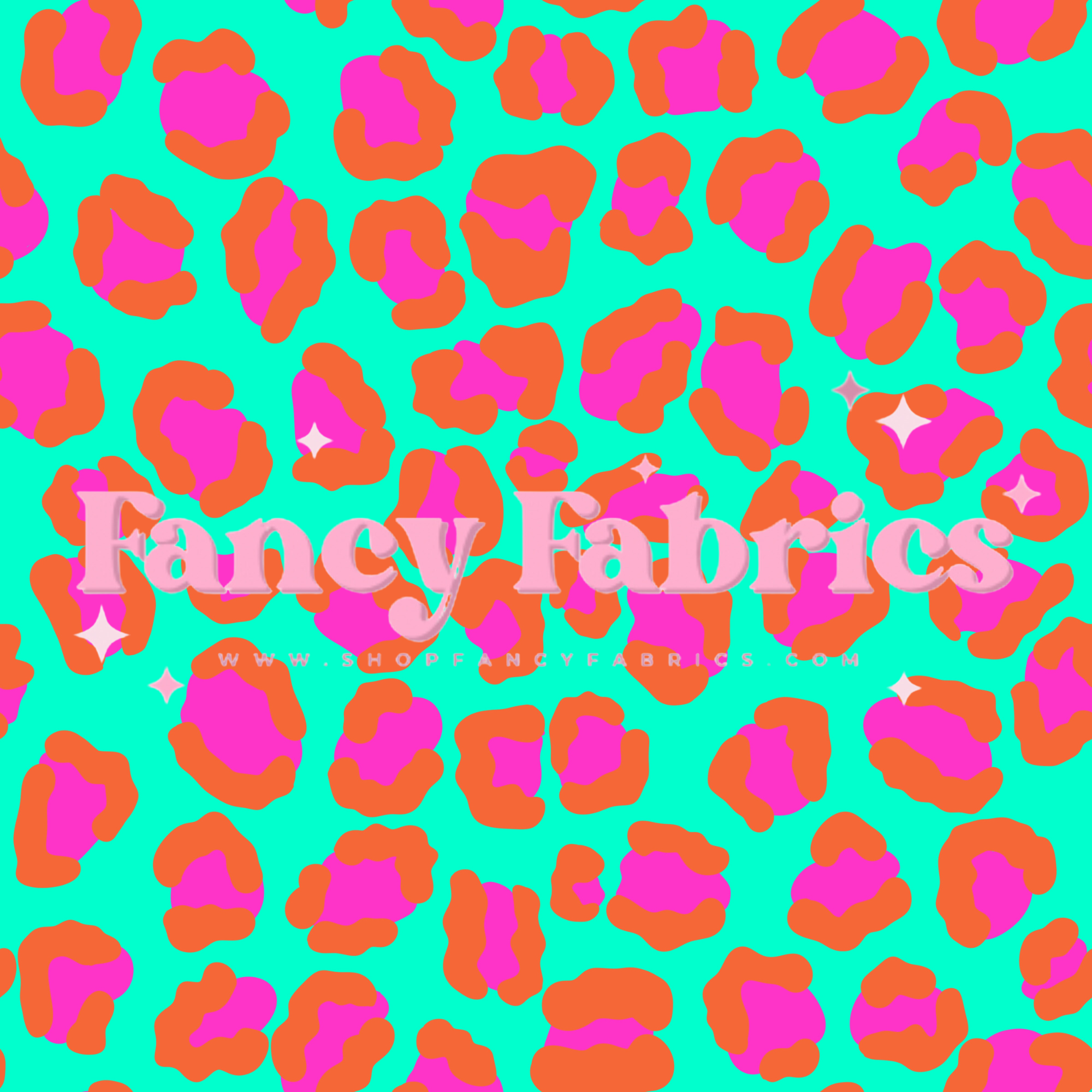 Neon Leopard 6 | PREORDER | By The Yard