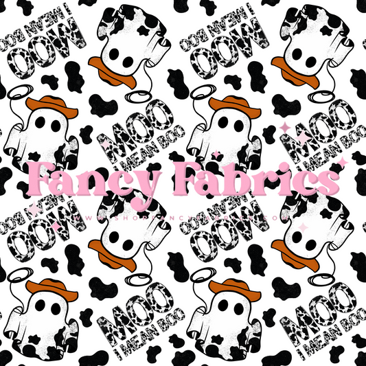 Moo, I Mean Boo | PREORDER | By The Yard
