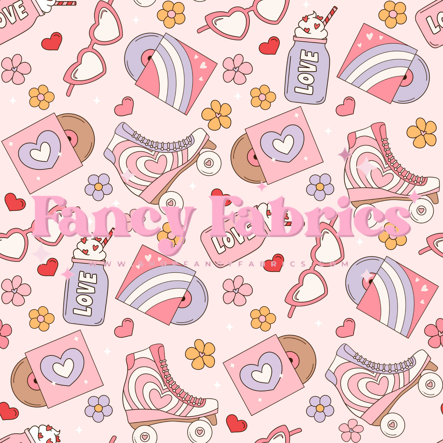 Groovy Valentines | PREORDER | By The Yard