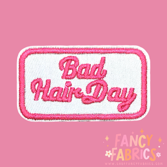 Bad Hair Day | Iron On Patch