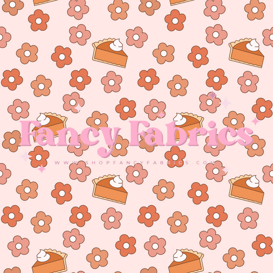 Pumpkin Pie Daisies | PREORDER | By The Yard