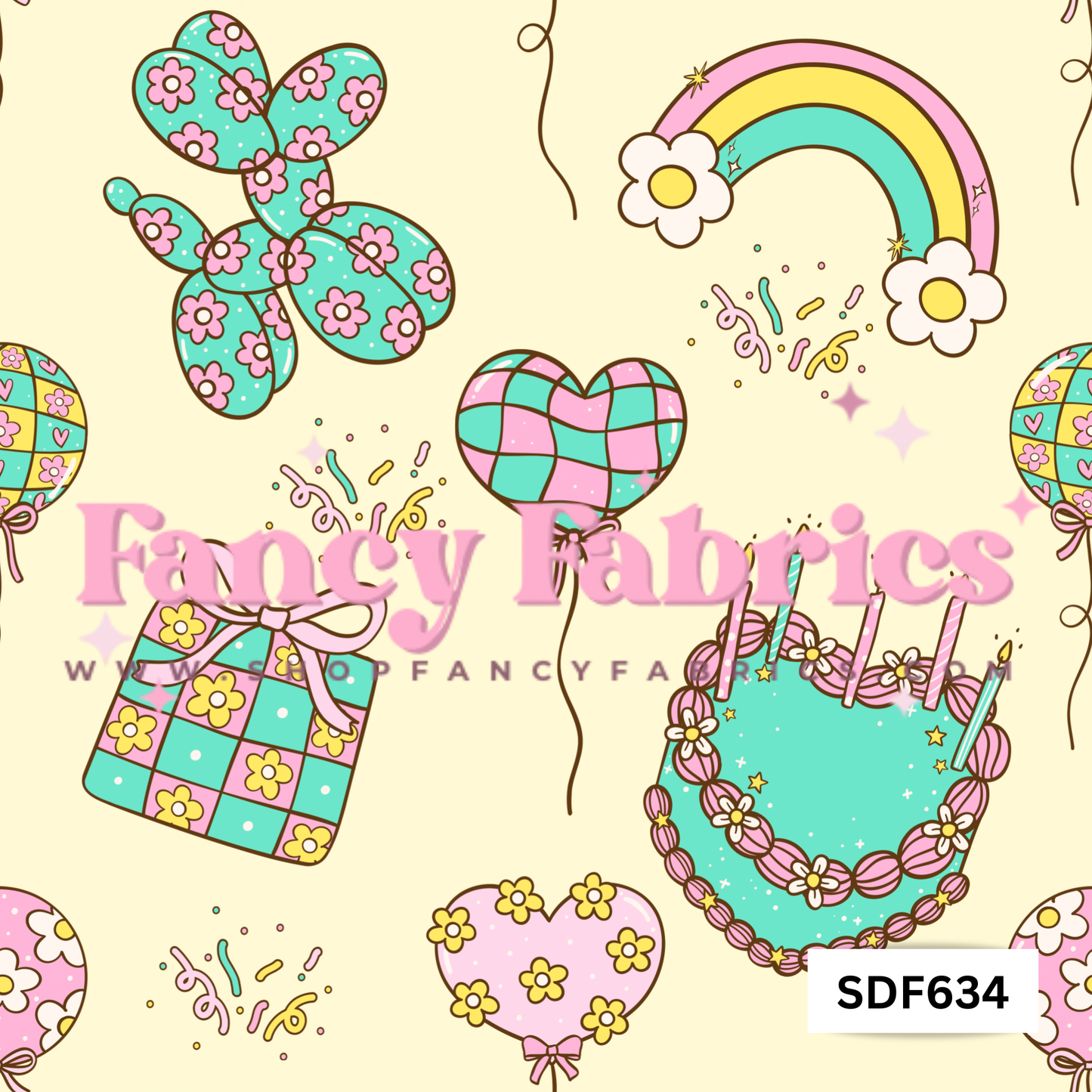 SDF634 | PREORDER | Fabric By The Yard