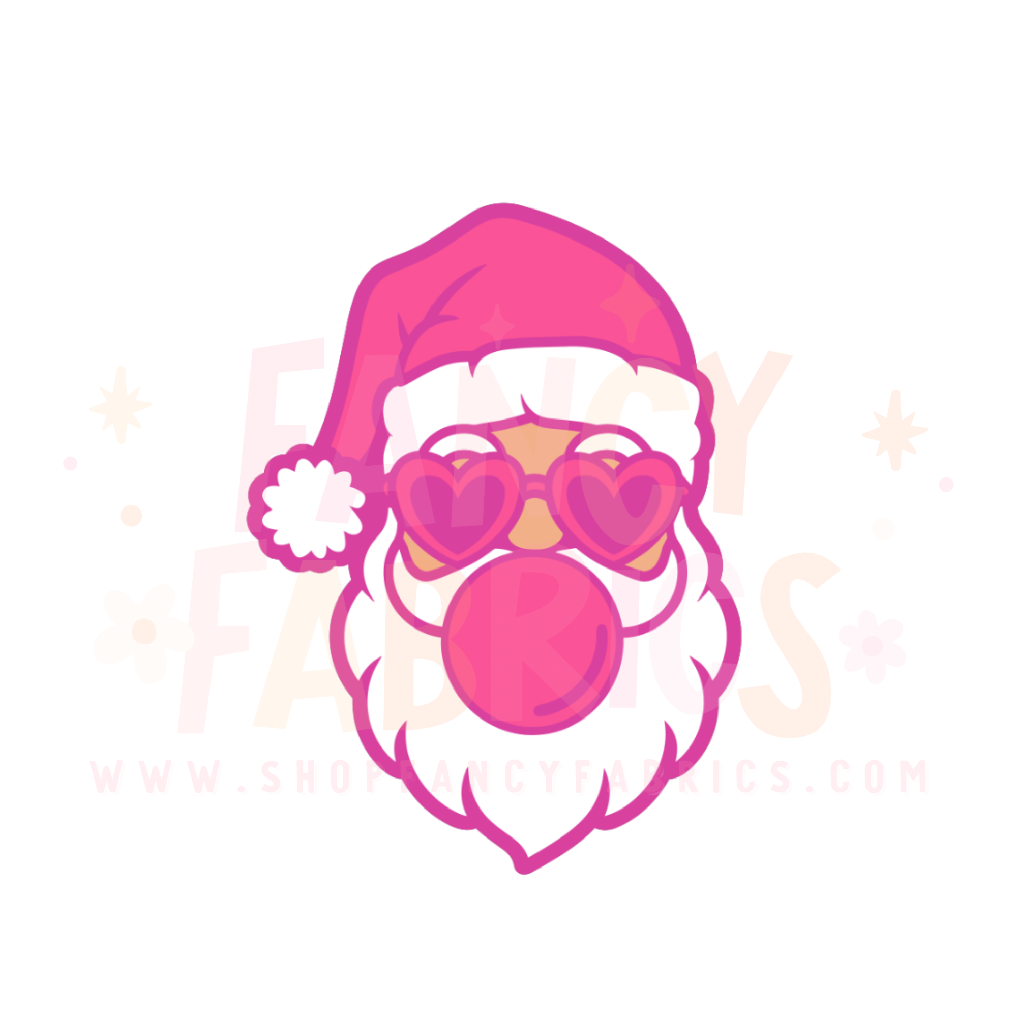 Santa Bubble | Child Size | DTF Transfer