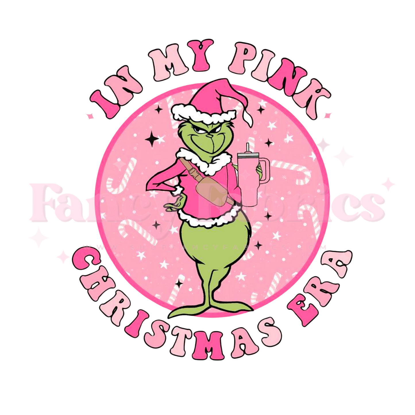 Pink Christmas Era | Adult Size | DTF Transfer | Ready To Ship