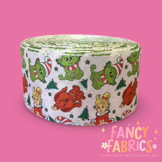 Baby WhoVille | 2.5" Single Sided | Printed Ribbon | Ready To Ship