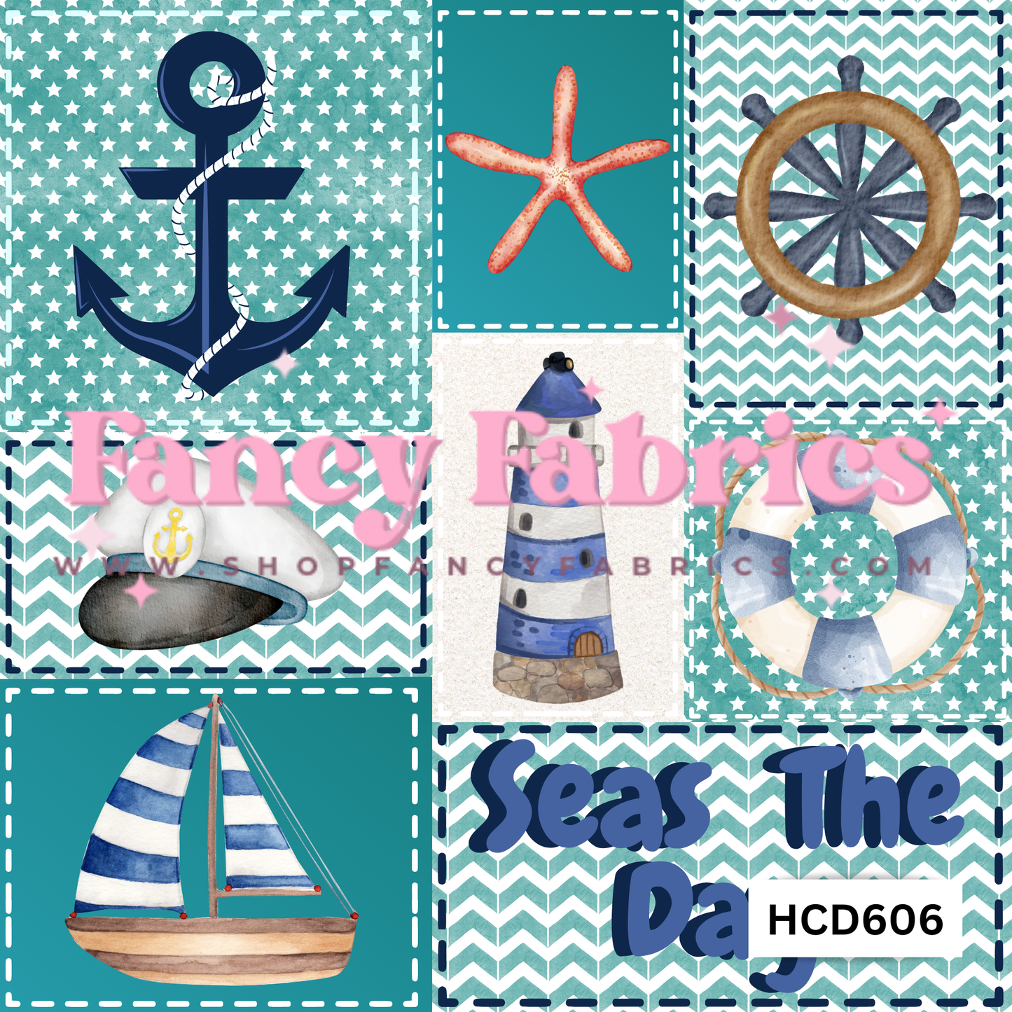 HCD606 | PREORDER | Fabric By The Yard