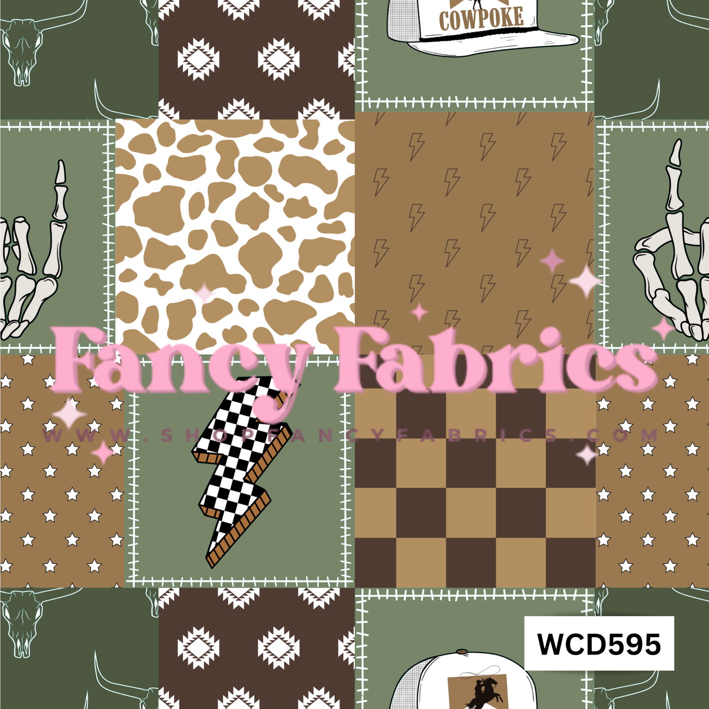 WCD595 | PREORDER | Fabric By The Yard