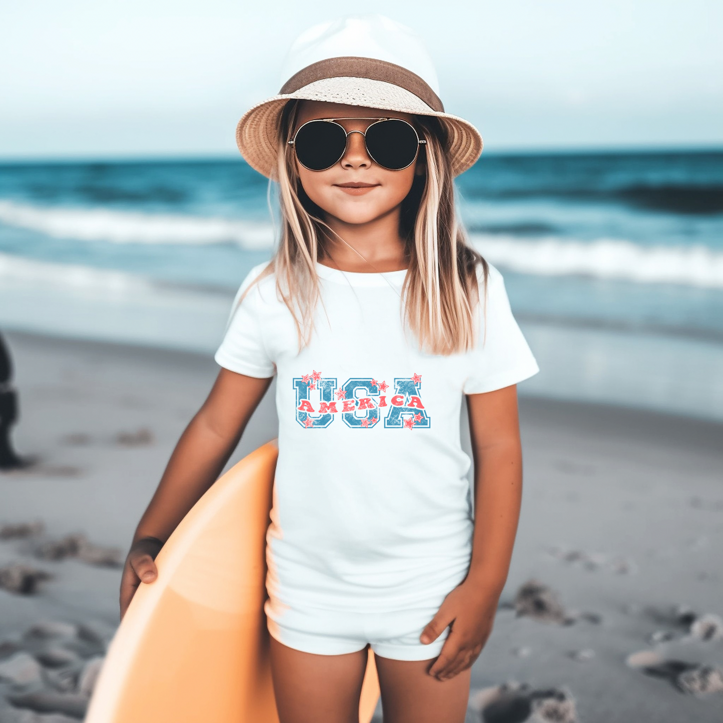 America | Child Size | DTF Transfer