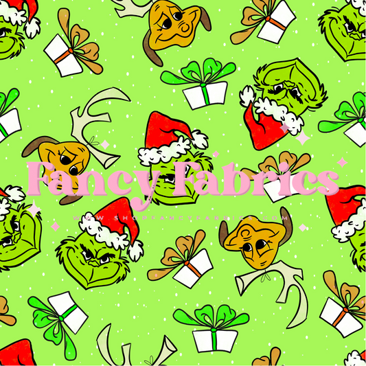 X-mas Besties (Green) | PREORDER | By The Yard