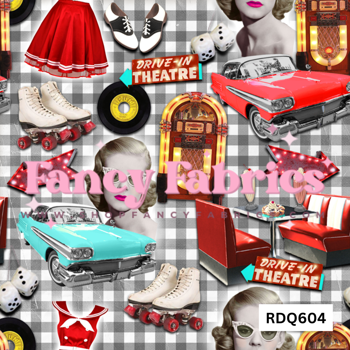 RDQ604 | PREORDER | Fabric By The Yard