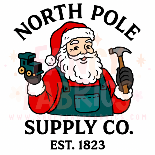 North Pole Supply Co. | Toddler Size | DTF Transfer