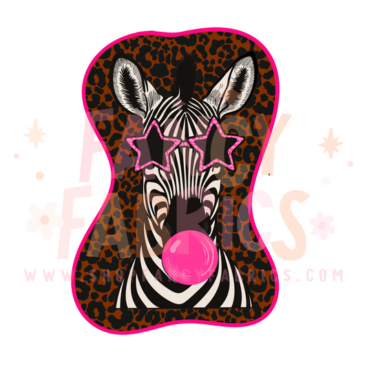 Zebra Bubble | Child Size | DTF Transfer