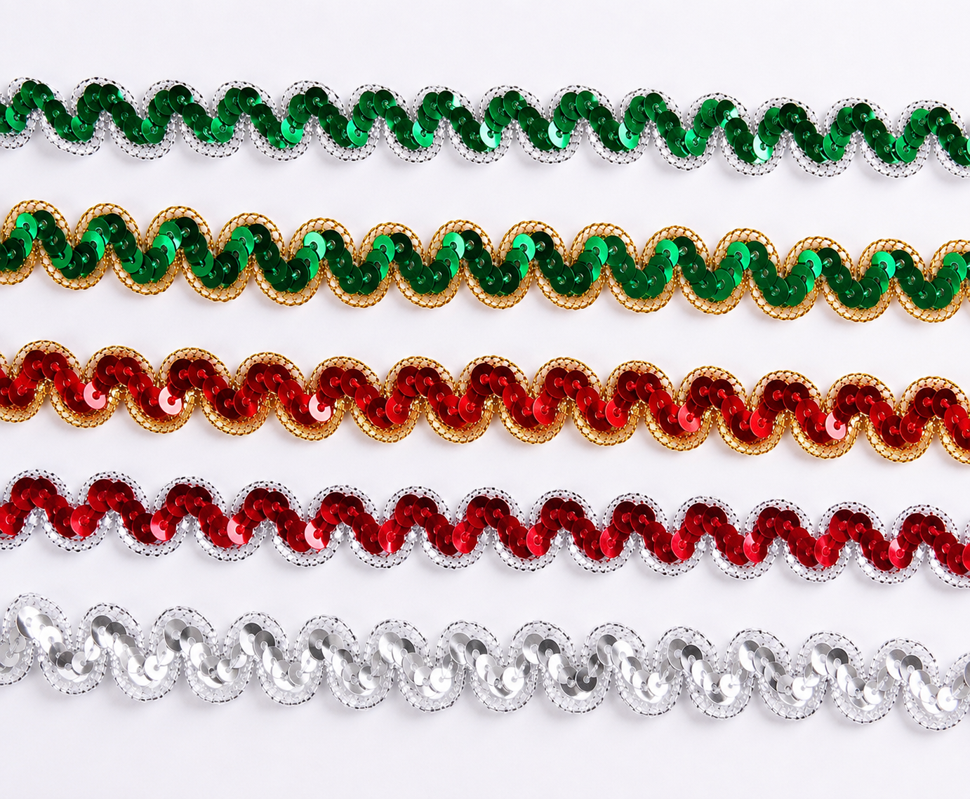 Wavy Sequin Trim | Ready To Ship