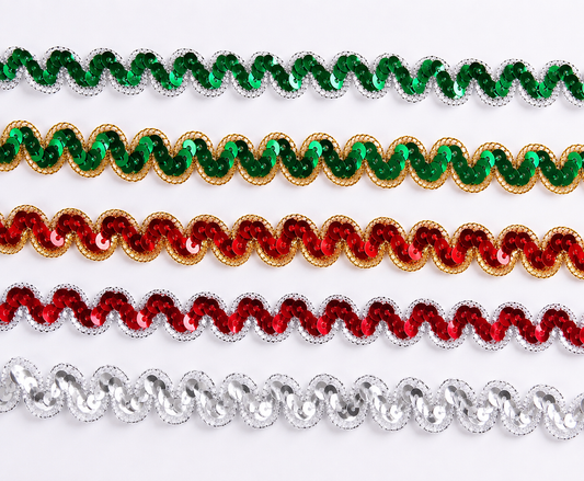 Wavy Sequin Trim | Ready To Ship