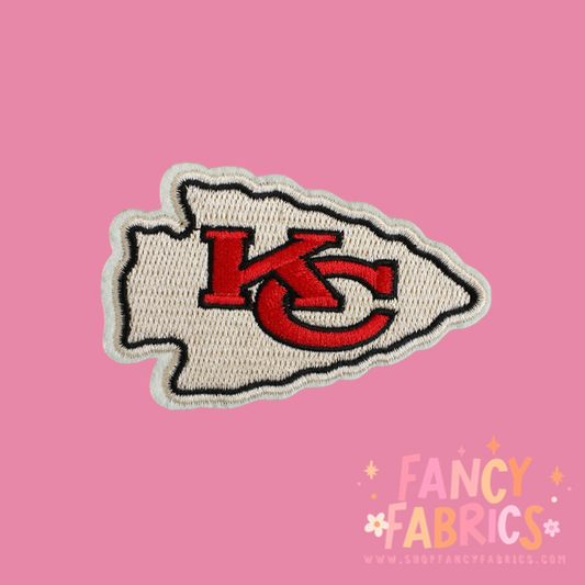 KC Arrowhead | Iron On Patch